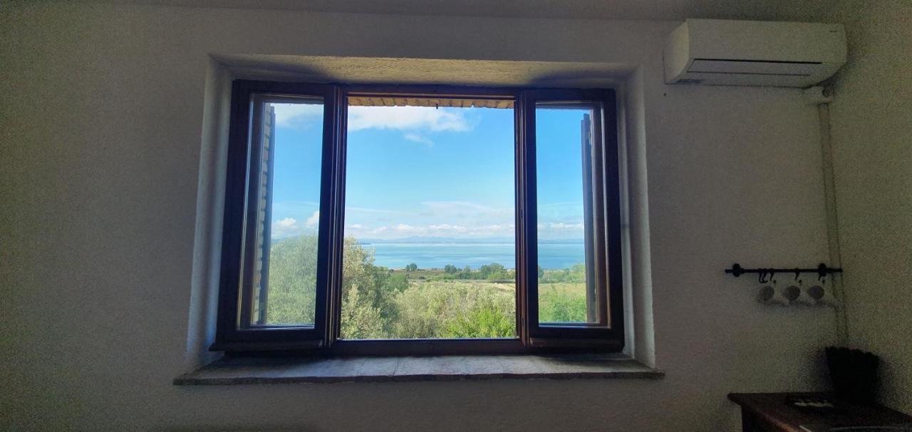 Poloturisticoumbria Rustico Con Piscina Vista Lago 特拉西梅诺湖畔帕西尼亚诺 外观 照片