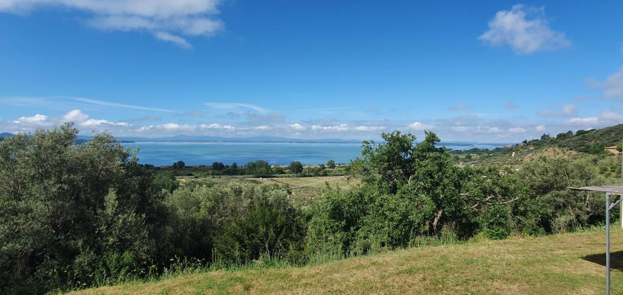 Poloturisticoumbria Rustico Con Piscina Vista Lago 特拉西梅诺湖畔帕西尼亚诺 外观 照片