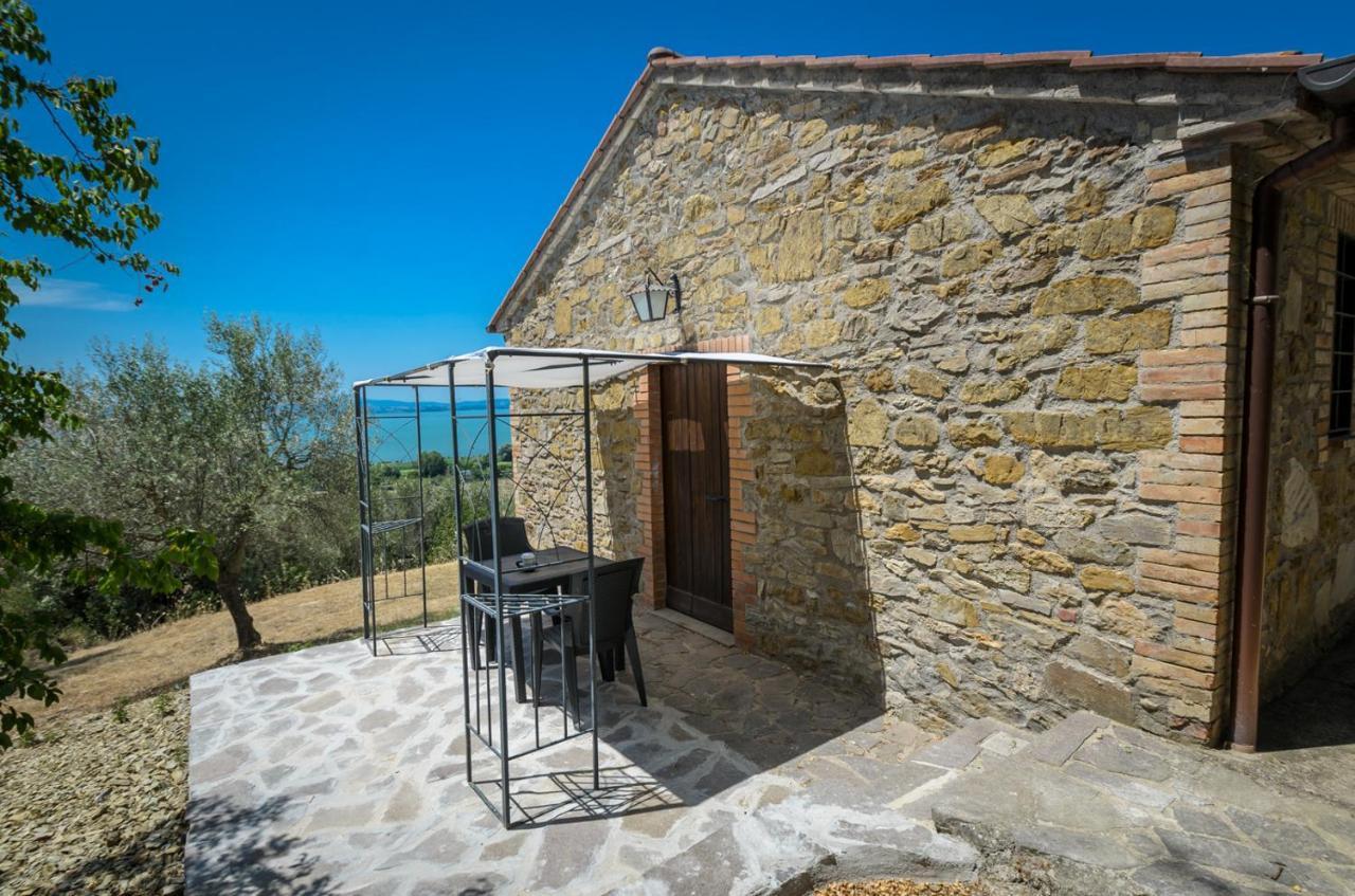 Poloturisticoumbria Rustico Con Piscina Vista Lago 特拉西梅诺湖畔帕西尼亚诺 外观 照片